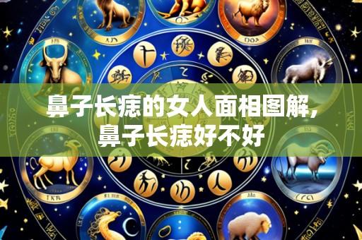 鼻子长痣的女人面相图解,鼻子长痣好不好