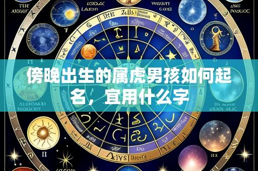 傍晚出生的属虎男孩如何起名，宜用什么字