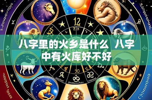 八字里的火乡是什么 八字中有火库好不好