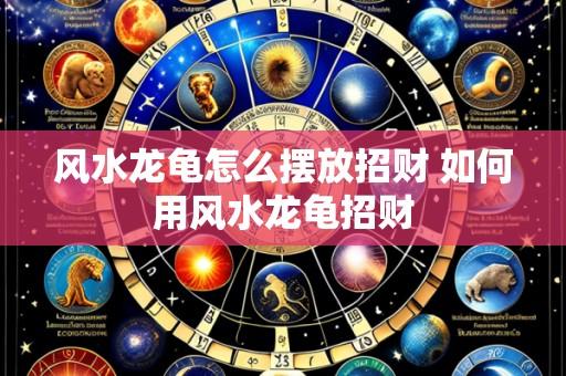 风水龙龟怎么摆放招财 如何用风水龙龟招财