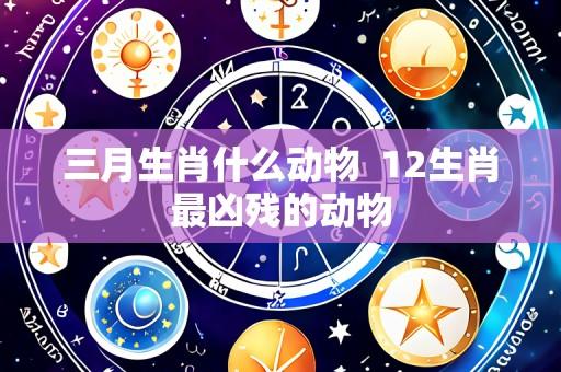 三月生肖什么动物  12生肖最凶残的动物