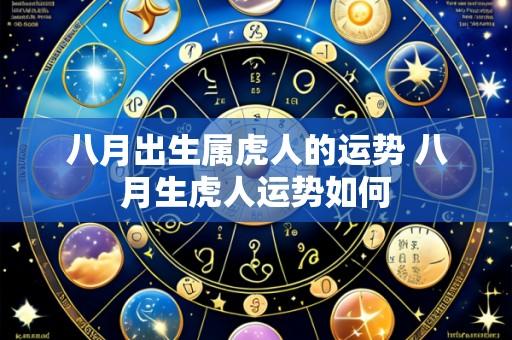 八月出生属虎人的运势 八月生虎人运势如何