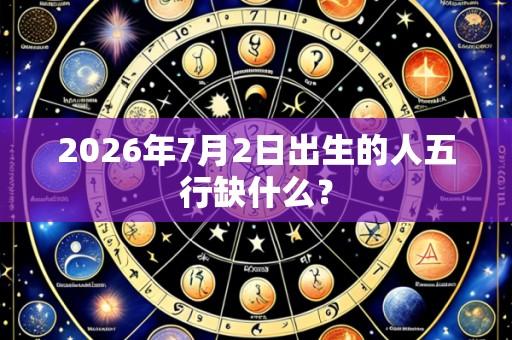2026年7月2日出生的人五行缺什么?