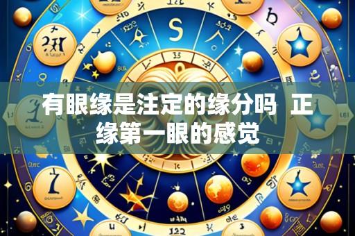 有眼缘是注定的缘分吗 正缘第一眼的感觉