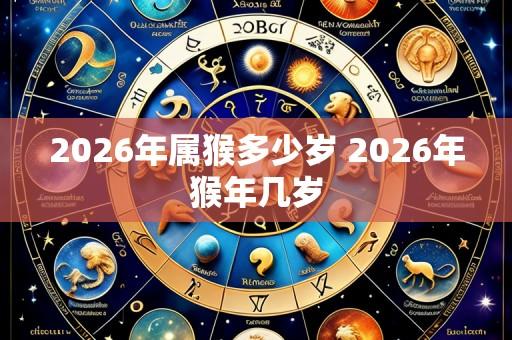 2026年属猴多少岁 2026年猴年几岁