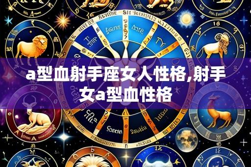 a型血射手座女人性格,射手女a型血性格