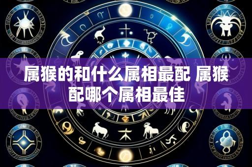属猴的和什么属相最配 属猴配哪个属相最佳
