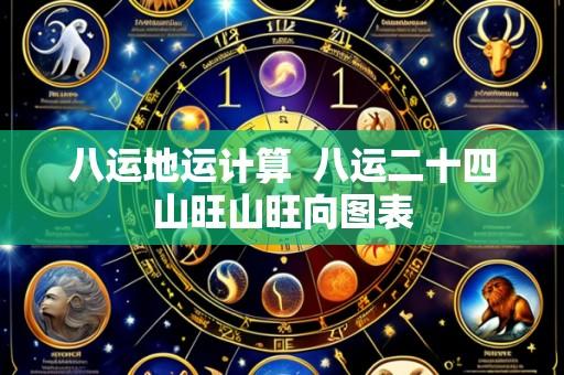 八运地运计算 八运二十四山旺山旺向图表