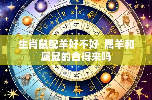 生肖鼠配羊好不好 属羊和属鼠的合得来吗