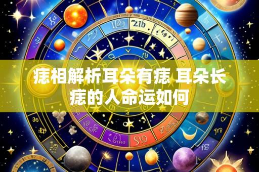 痣相解析耳朵有痣 耳朵长痣的人命运如何