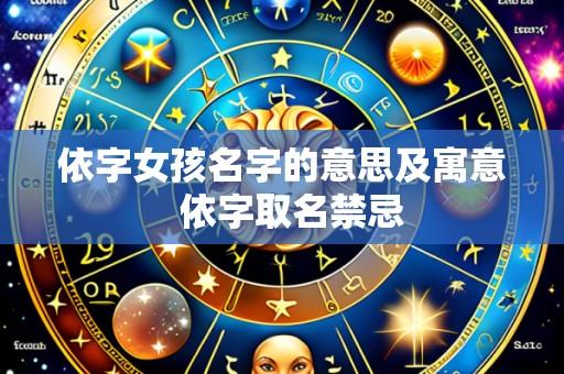 依字女孩名字的意思及寓意  依字取名禁忌