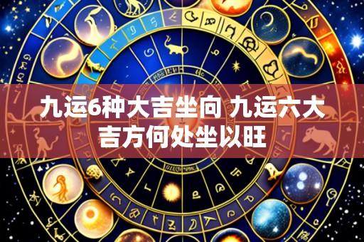 九运6种大吉坐向 九运六大吉方何处坐以旺