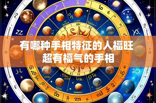 有哪种手相特征的人福旺 超有福气的手相