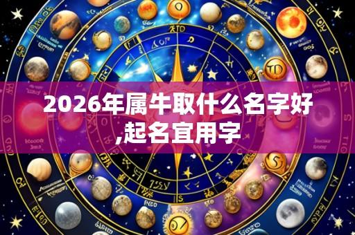 2026年属牛取什么名字好,起名宜用字