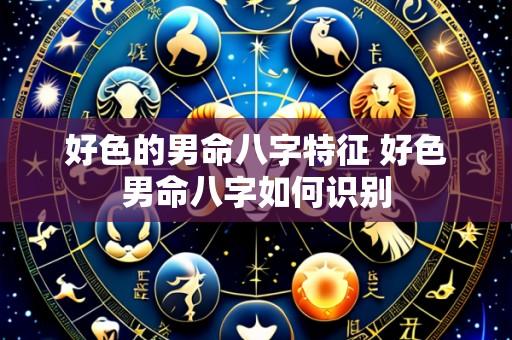 好色的男命八字特征 好色男命八字如何识别