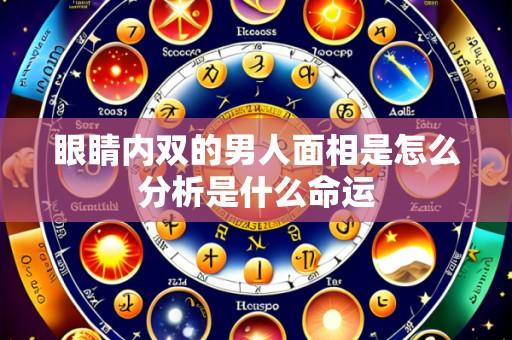 眼睛内双的男人面相是怎么分析是什么命运
