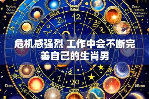 危机感强烈 工作中会不断完善自己的生肖男