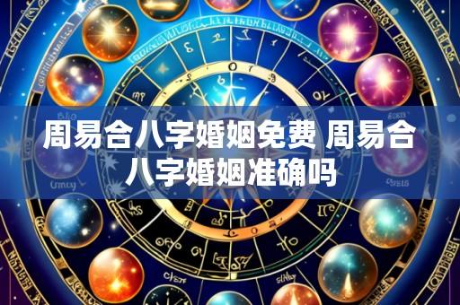 周易合八字婚姻免费 周易合八字婚姻准确吗
