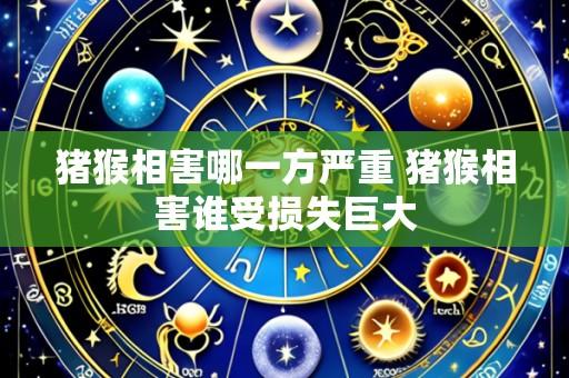 猪猴相害哪一方严重 猪猴相害谁受损失巨大