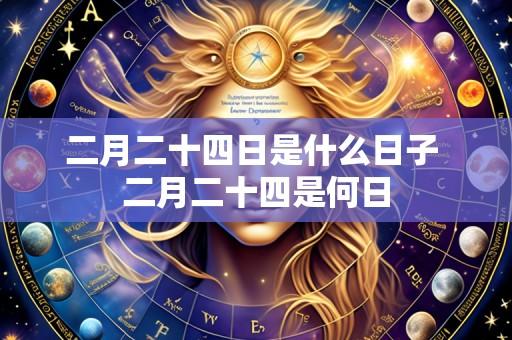 二月二十四日是什么日子 二月二十四是何日
