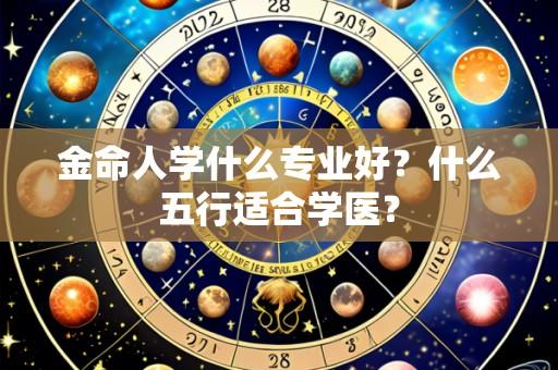 金命人学什么专业好?什么五行适合学医?