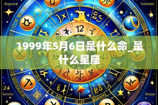 1999年5月6日是什么命_是什么星座