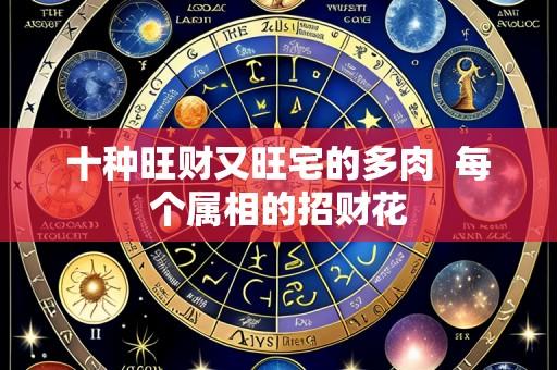 十种旺财又旺宅的多肉  每个属相的招财花