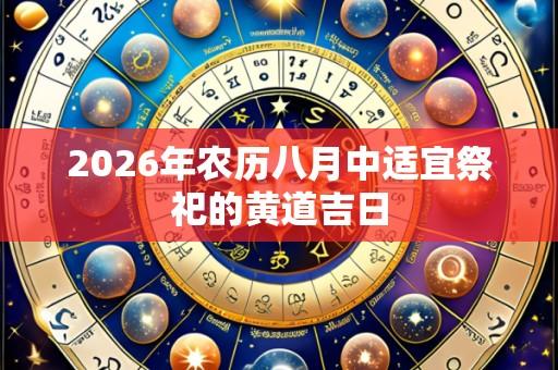 2026年农历八月中适宜祭祀的黄道吉日