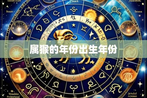 属猴的年份出生年份