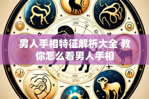 男人手相特征解析大全 教你怎么看男人手相