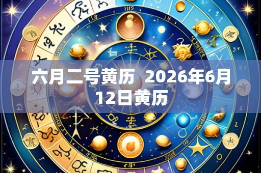 六月二号黄历  2026年6月12日黄历