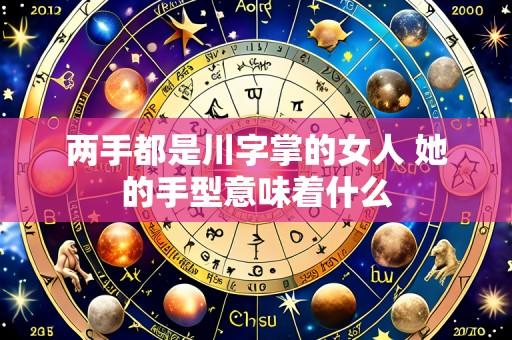 两手都是川字掌的女人 她的手型意味着什么