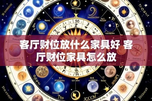 客厅财位放什么家具好 客厅财位家具怎么放