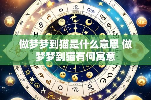做梦梦到猫是什么意思 做梦梦到猫有何寓意