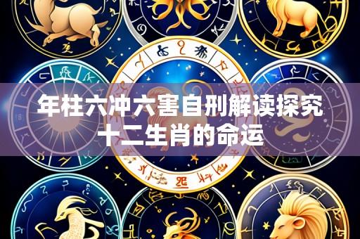 年柱六冲六害自刑解读探究十二生肖的命运