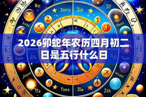 2026卯蛇年农历四月初二日是五行什么日