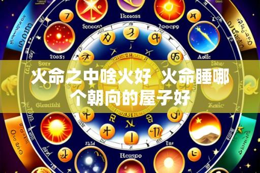 火命之中啥火好 火命睡哪个朝向的屋子好