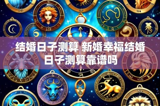 结婚日子测算 新婚幸福结婚日子测算靠谱吗