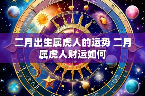 二月出生属虎人的运势 二月属虎人财运如何