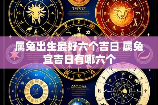 属兔出生最好六个吉日 属兔宜吉日有哪六个
