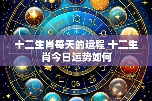 十二生肖每天的运程 十二生肖今日运势如何