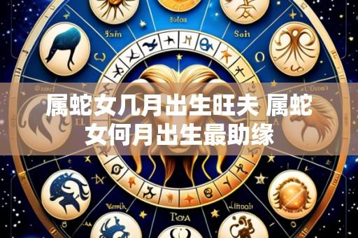 属蛇女几月出生旺夫 属蛇女何月出生最助缘