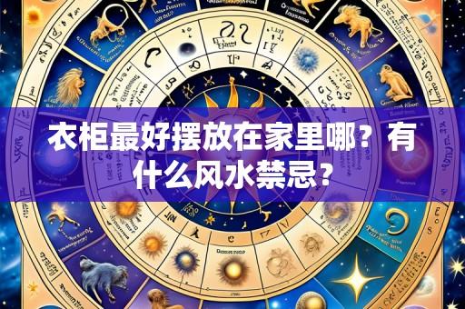 衣柜最好摆放在家里哪?有什么风水禁忌?