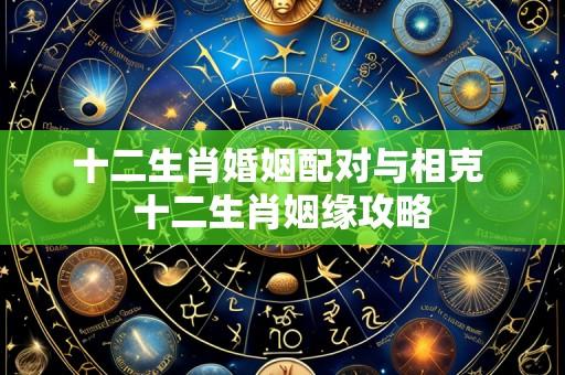 十二生肖婚姻配对与相克 十二生肖姻缘攻略