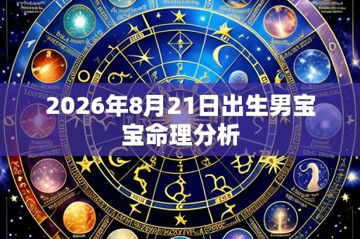2026年8月21日出生男宝宝命理分析