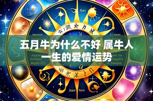 五月牛为什么不好 属牛人一生的爱情运势