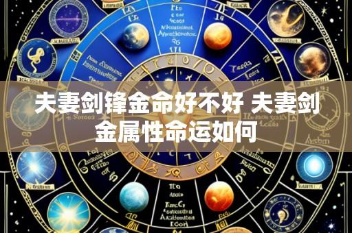 夫妻剑锋金命好不好 夫妻剑金属性命运如何