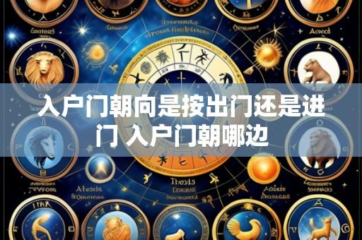 入户门朝向是按出门还是进门 入户门朝哪边