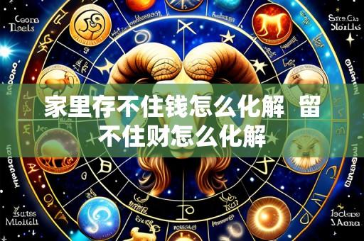 家里存不住钱怎么化解 留不住财怎么化解