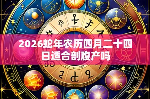 2026蛇年农历四月二十四日适合剖腹产吗